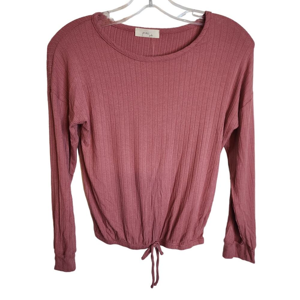 Pinc Girls Lightweight Tie Front Top, Size 14, NWT